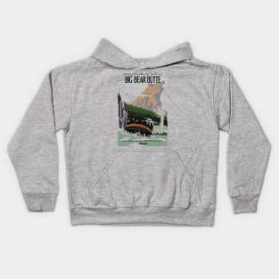 BIG BEAR BUTTE - Disnerland Parody Kids Hoodie